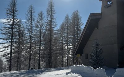 Učenci nemščine na zimskem doživetju na Peci